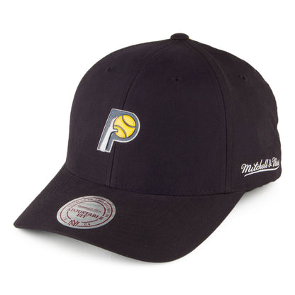 Mitchell & Ness Indiana Pacers Snapback Cap - Taped - Black