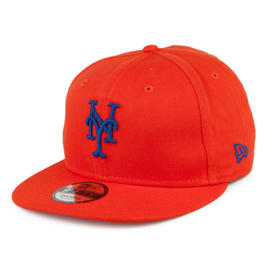 New Era 9FIFTY New York Mets Snapback Cap - MLB Washed Team - Orange