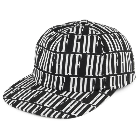 HUF Night Market 6 Panel Cap - Black