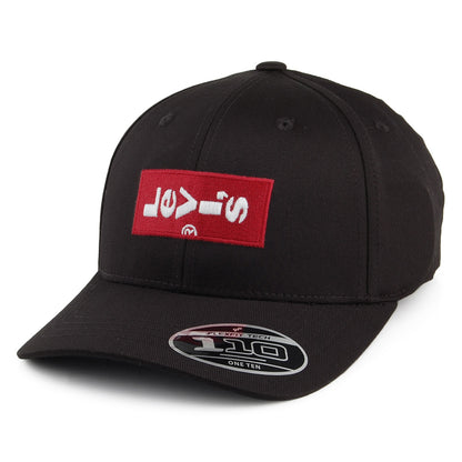 Levi's Hats Lazy Tab Flexfit Baseball Cap - Black