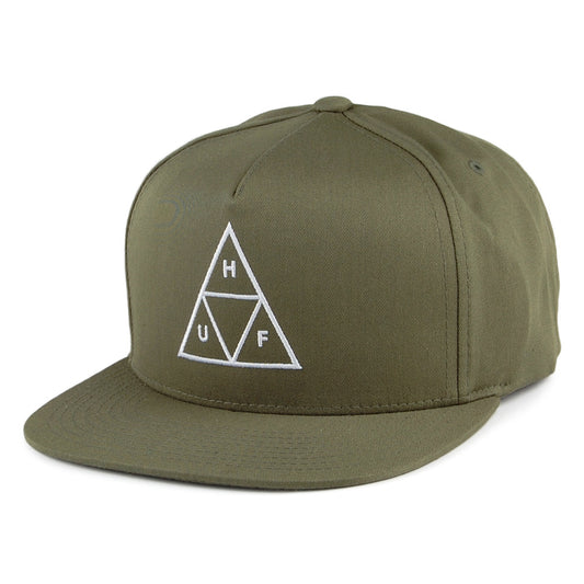 HUF Triple Triangle Snapback Cap - Olive