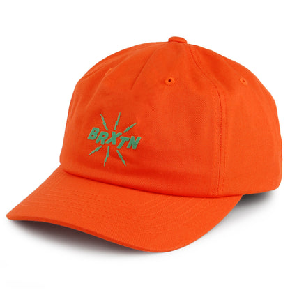 Brixton Hats Zap MP Snapback Cap - Orange