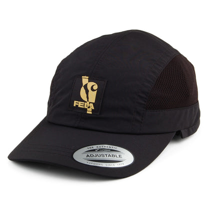 Carhartt WIP Hats Fela Kuti Neck Flap Baseball Cap - Black