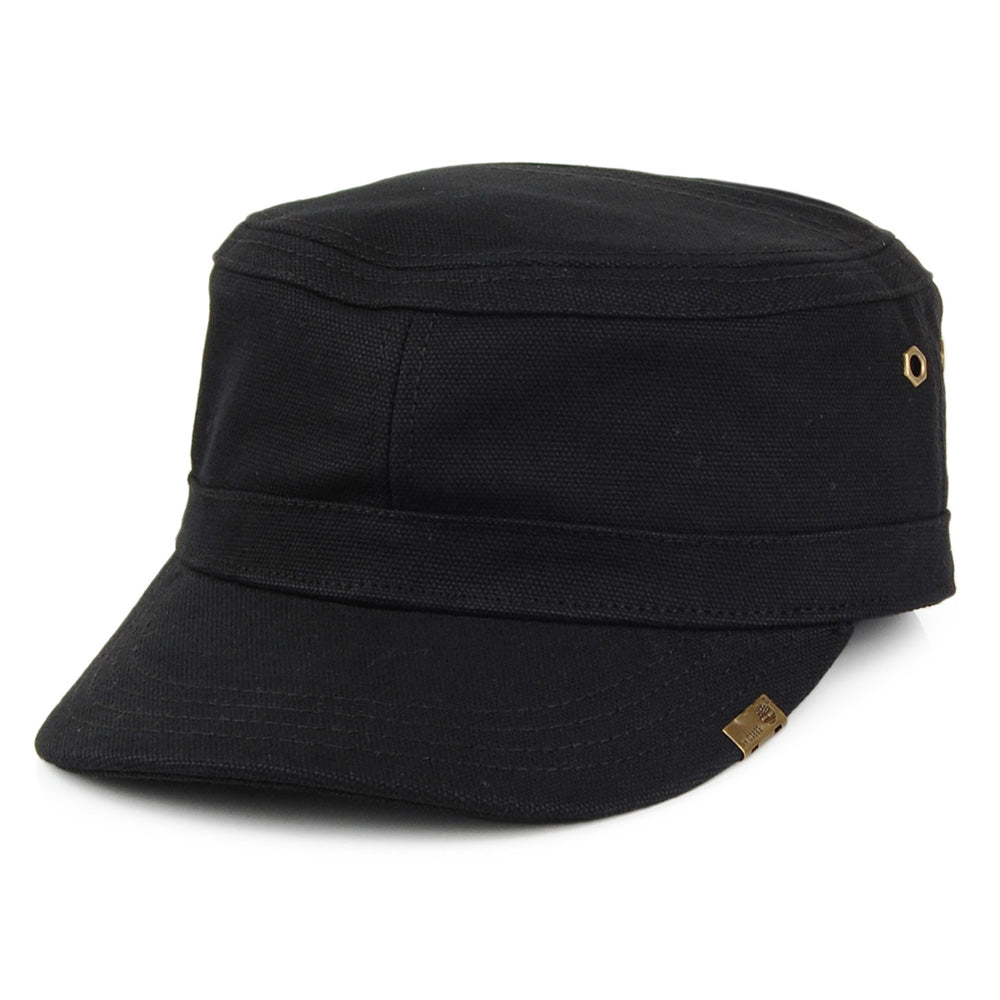 Timberland Hats Waxed Canvas Army Cap - Black