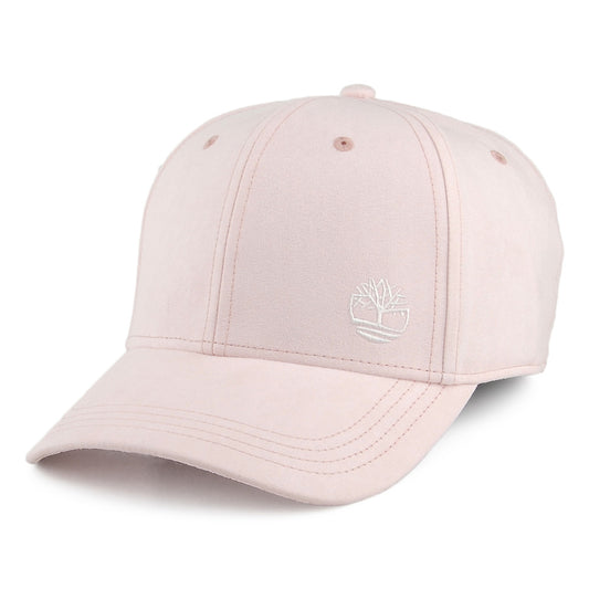 Timberland Hats Micro Faux Suede Baseball Cap - Light Pink