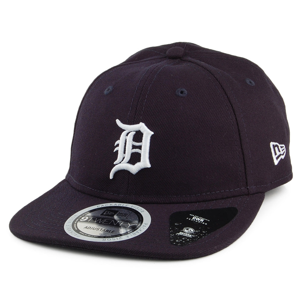 New Era 9TWENTY Detroit Tigers Baseball Cap - Team Packable - Black