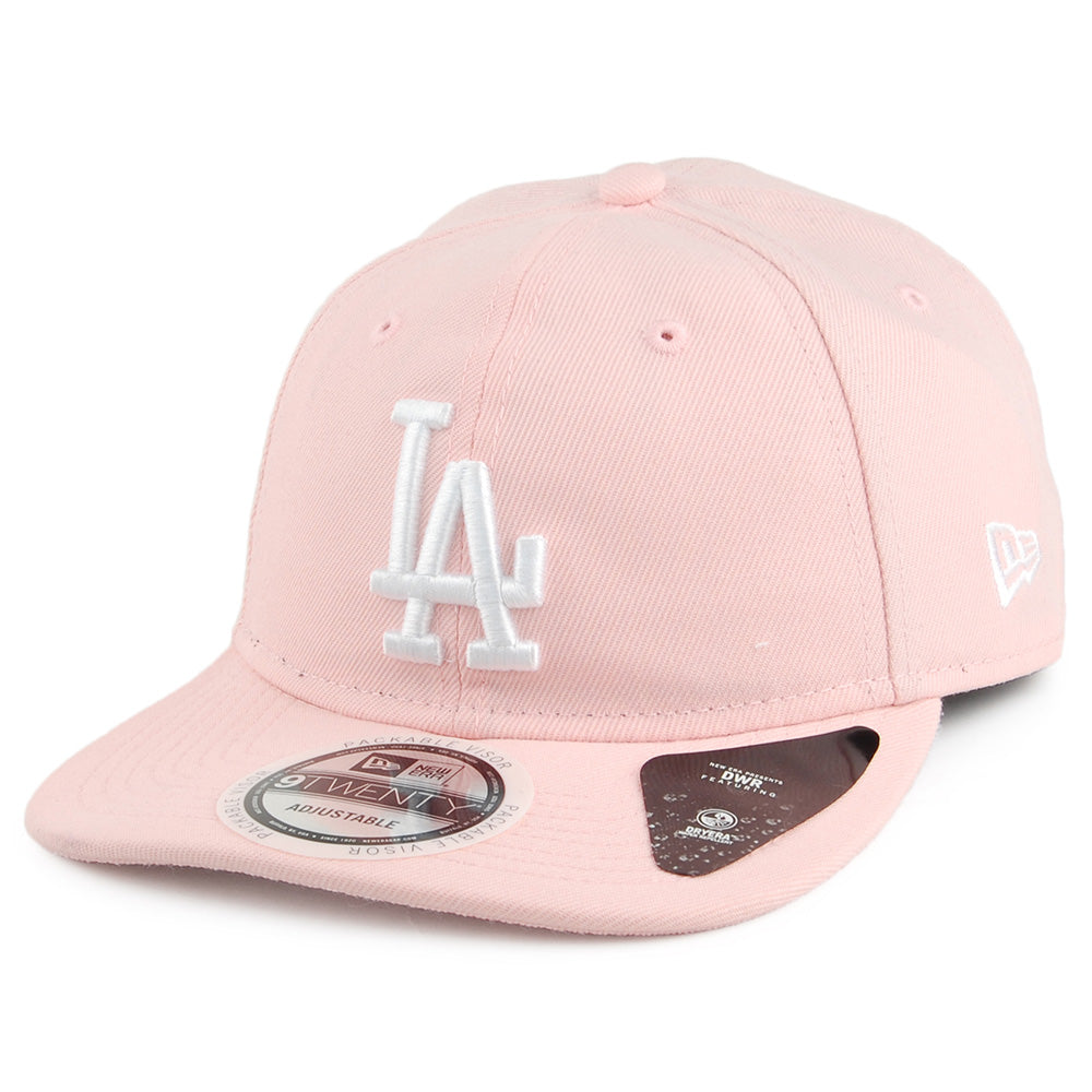 New Era Hats 9TWENTY L.A. Dodgers Baseball Cap - Team Packable - Pink ...