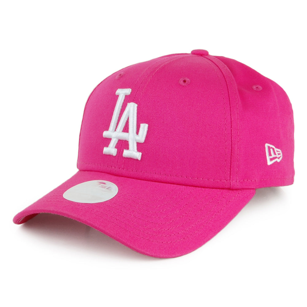 New Era Womens 9FORTY L.A. Dodgers Baseball Cap - League Essential - Pink
