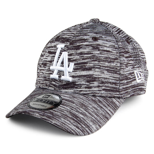 New Era 9FORTY L.A. Dodgers Baseball Cap - Engineered Fit - Black Heather