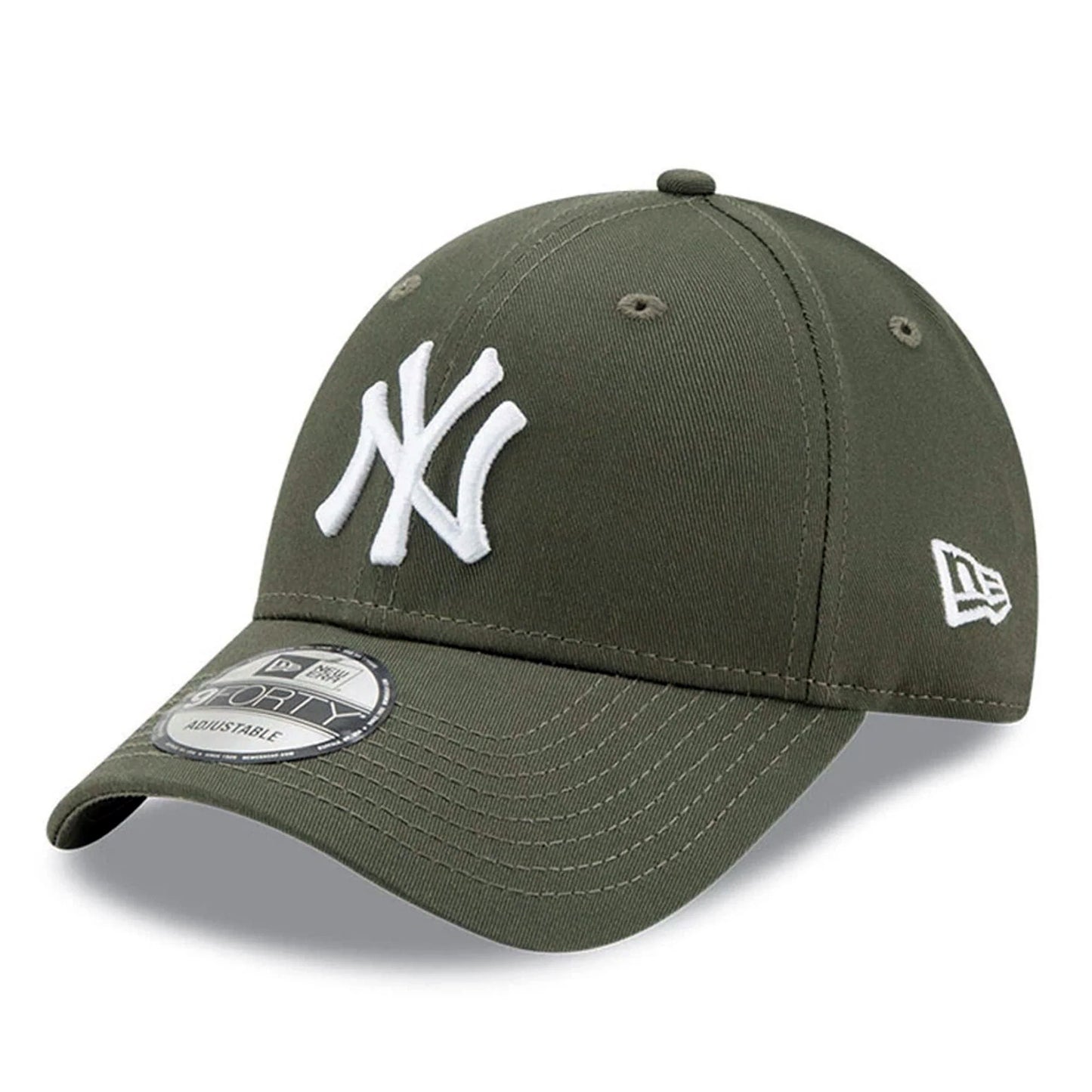 New Era 9FORTY New York Yankees Baseball Cap - MLB League Essential - Olive