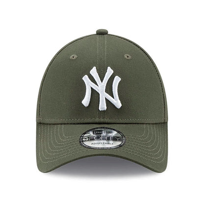 New Era 9FORTY New York Yankees Baseball Cap - MLB League Essential - Olive