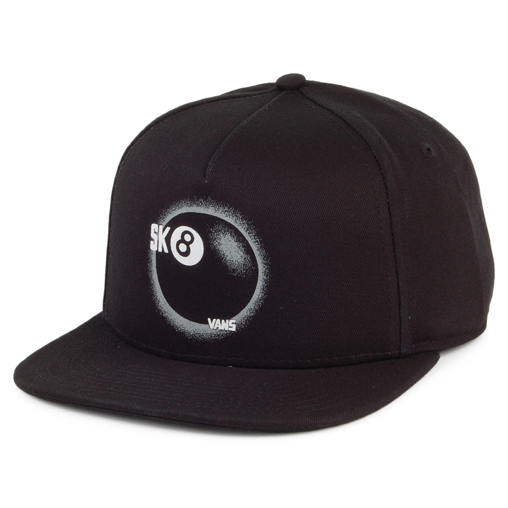 Vans Hats Bragg SK8 Ball Snapback Cap - Black