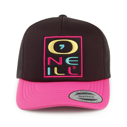 O'Neill Hats Original Surfer II Trucker Cap - Black-Pink