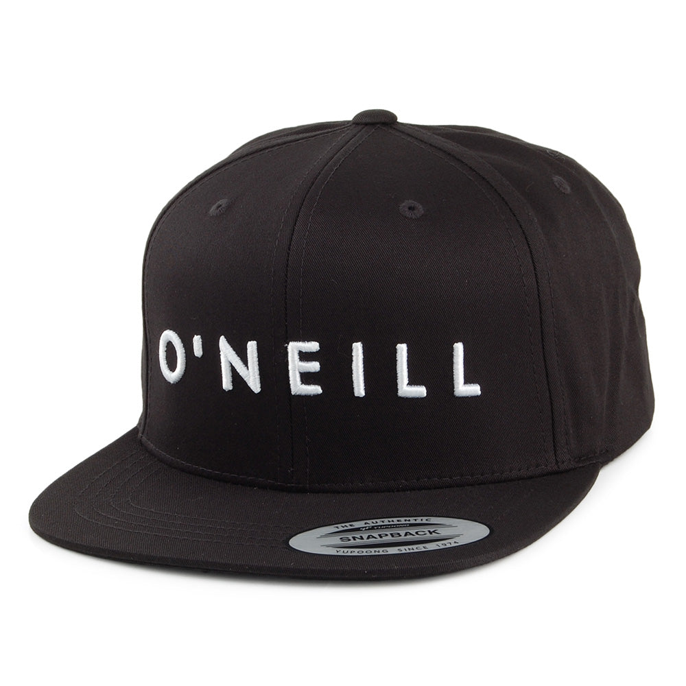 O'Neill Hats Yambo Snapback Cap - Black-White