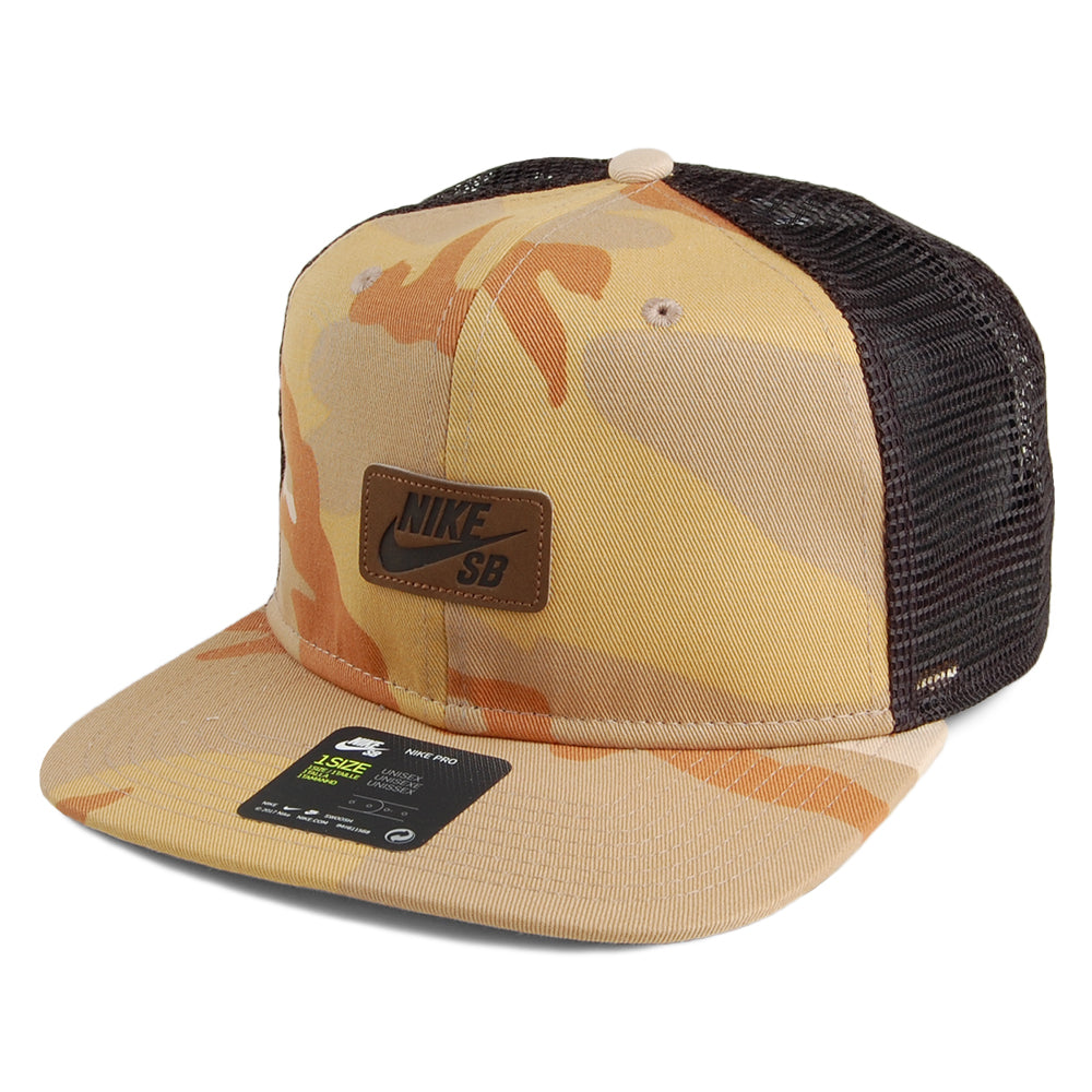Nike SB Hats Camouflage Pro Trucker Cap - Desert-Camouflage