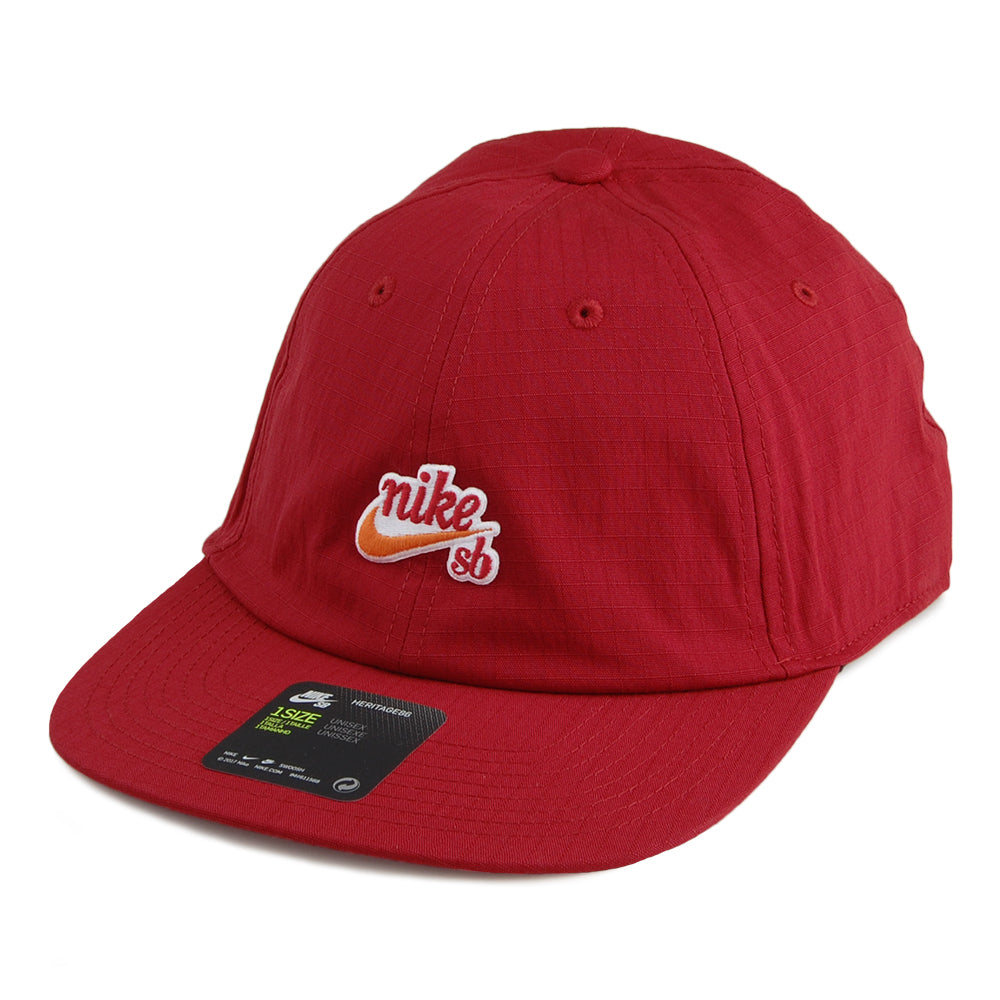 Nike SB Hats H86 Retro Flatbill Baseball Cap - Red