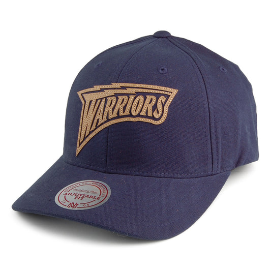 Mitchell & Ness Golden State Warriors Baseball Cap - Gameplan - Navy Blue
