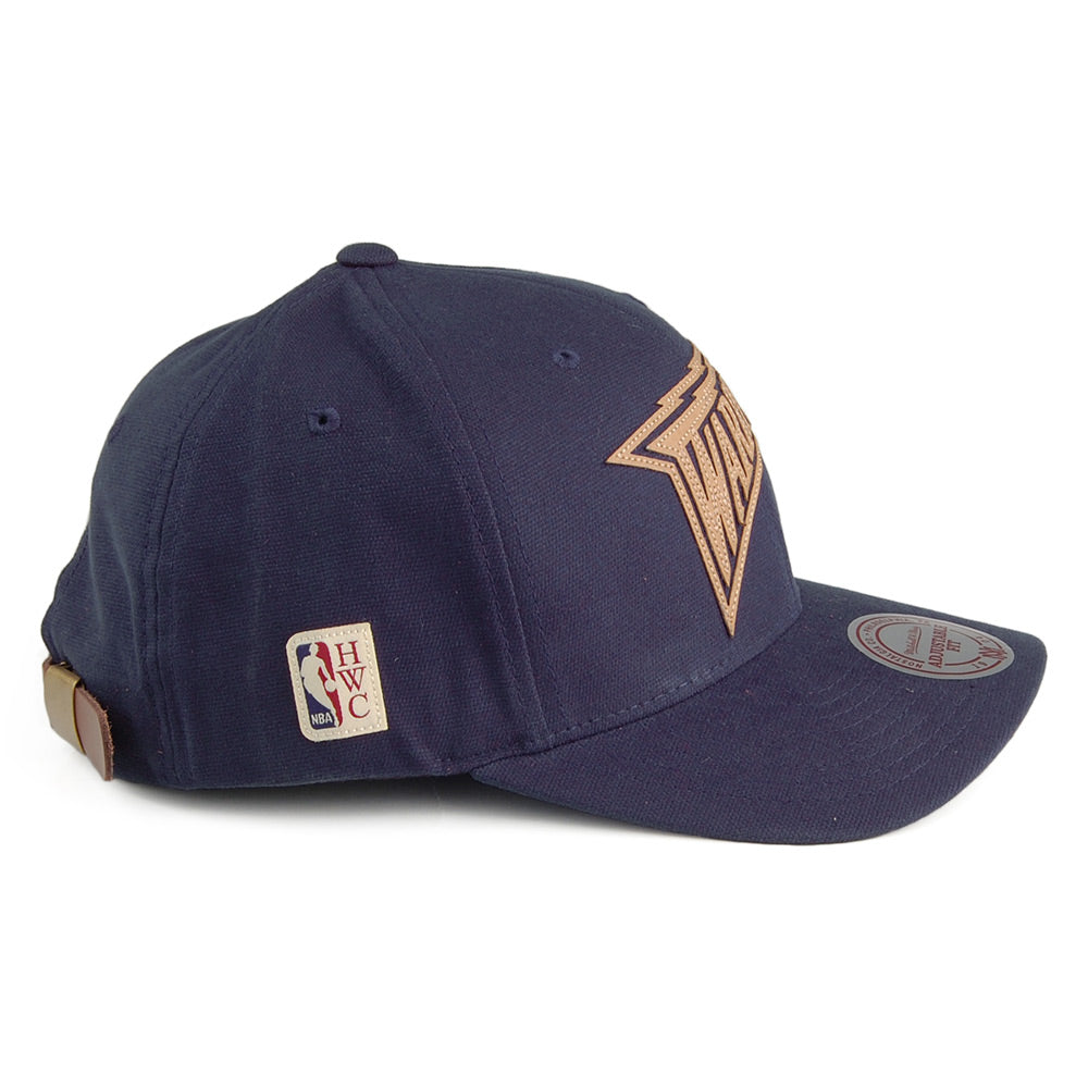 Mitchell & Ness Golden State Warriors Baseball Cap - Gameplan - Navy Blue