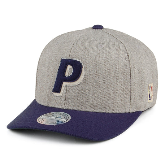 Mitchell & Ness Indiana Pacers Snapback Cap - Hometown - Grey-Navy
