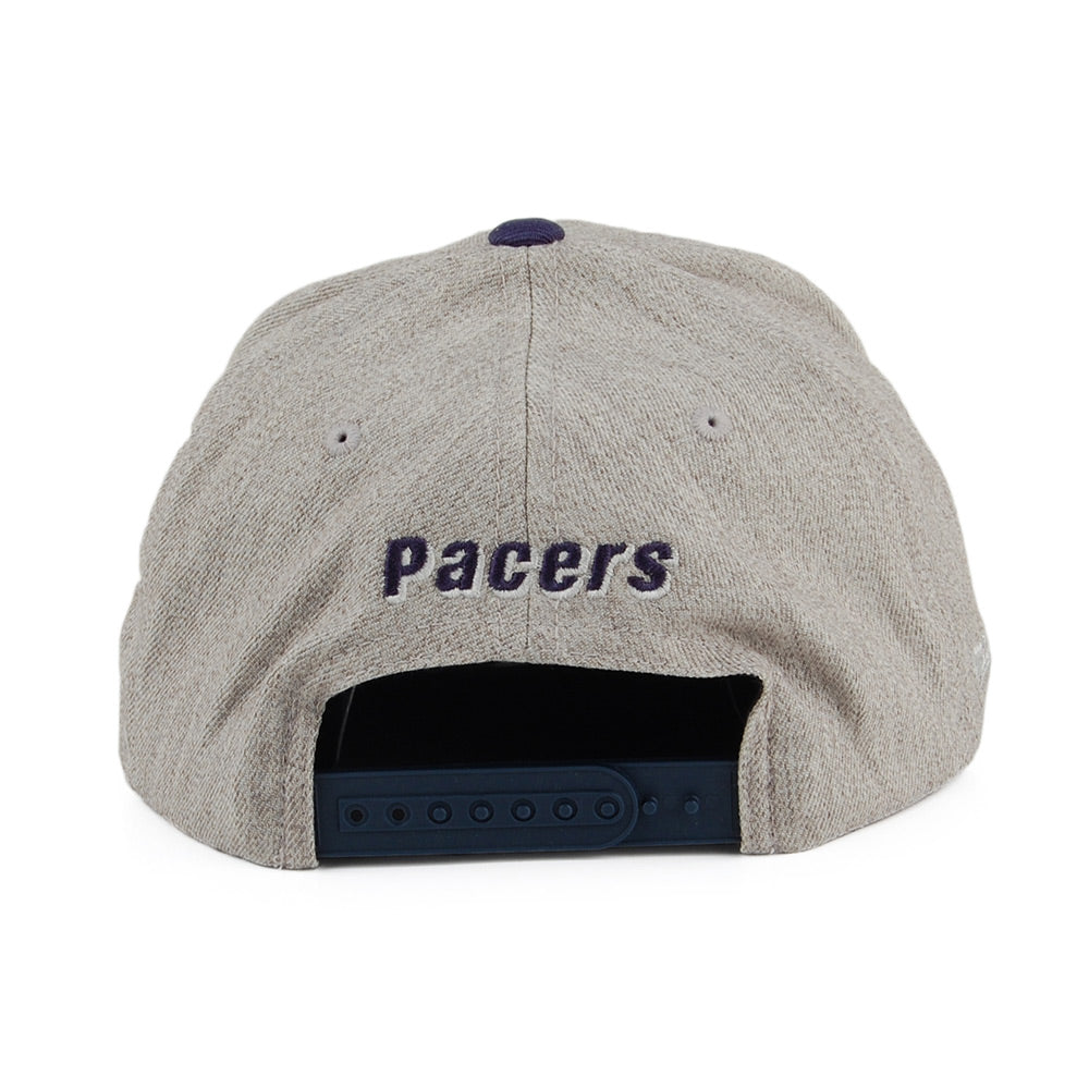 Mitchell & Ness Indiana Pacers Snapback Cap - Hometown - Grey-Navy