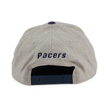 Mitchell & Ness Indiana Pacers Snapback Cap - Hometown - Grey-Navy