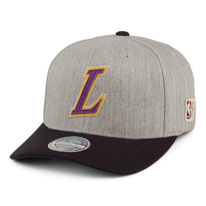 Mitchell & Ness L.A. Lakers Snapback Cap - Hometown - Grey-Black