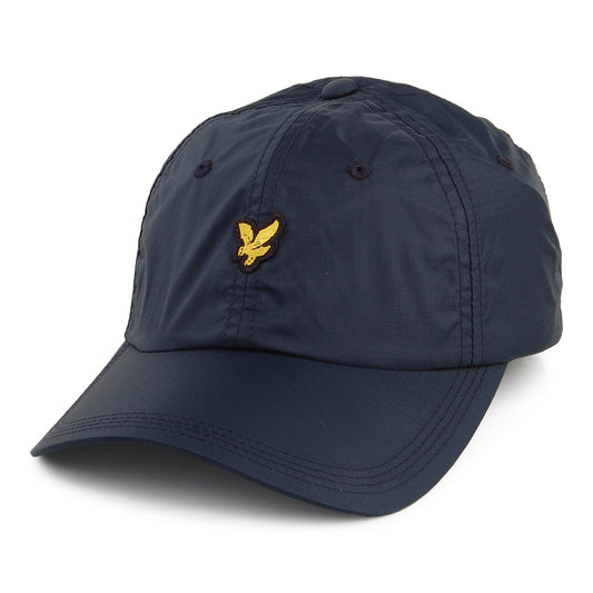 Lyle & Scott Hats Nylon Ripstop Baseball Cap - Navy Blue