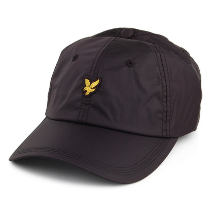 Lyle & Scott Hats Nylon Ripstop Baseball Cap - Black