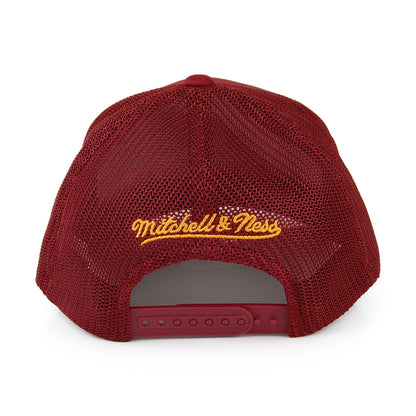 Mitchell & Ness Cleveland Cavaliers Trucker Cap - Vintage Jersey - Burgundy