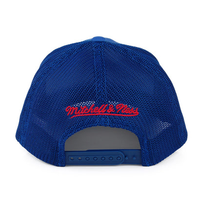 Mitchell & Ness Philadelphia 76ers Trucker Cap - Vintage Jersey - Blue