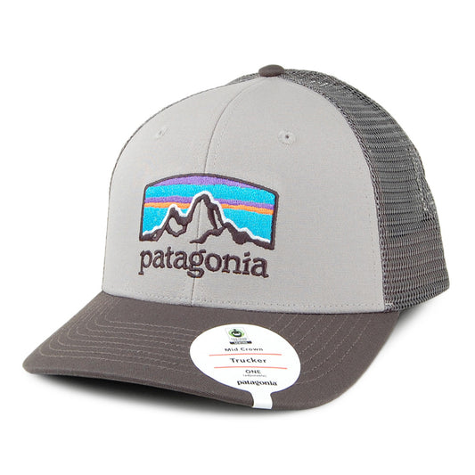 Patagonia Hats Fitz Roy Horizons Trucker Cap - Grey