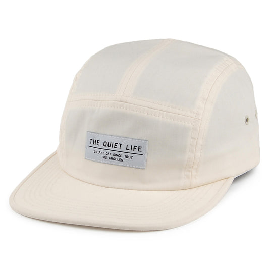 The Quiet Life Hats Foundation 5 Panel Cap - Oyster