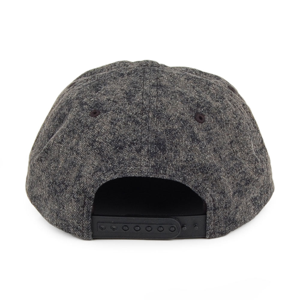 Brixton Hats Simmons Unstructured Snapback Cap - Washed Black