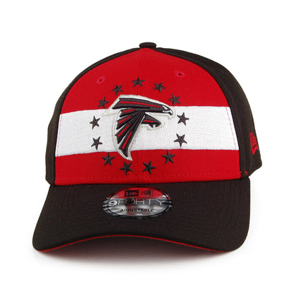 New Era 9FORTY Atlanta Falcons Baseball Cap - NFL Draft - Red-Black
