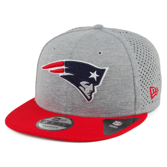 New Era 9FIFTY New England Patriots Snapback Cap - Shadow Tech - Grey-Red