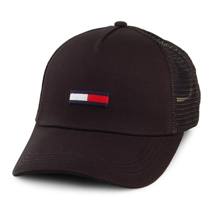 Tommy Hilfiger Hats Flag Trucker Cap - Black