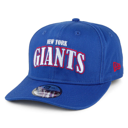 New Era 9FIFTY New York Giants Snapback Cap - NFL Pre-Curved - Blue