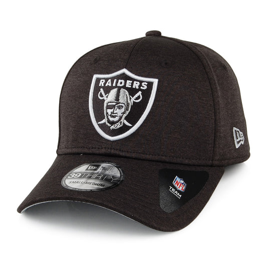New Era 39THIRTY Las Vegas Raiders Baseball Cap - NFL Shadow Tech - Black Mix