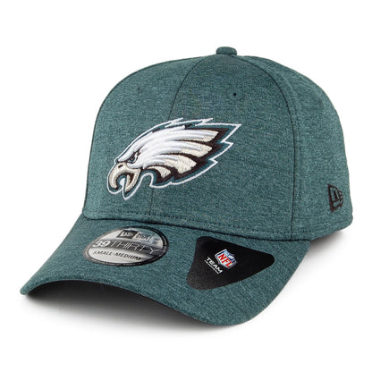 New Era 39THIRTY Philadelphia Eagles Baseball Cap - NFL Shadow Tech - Green-Mix
