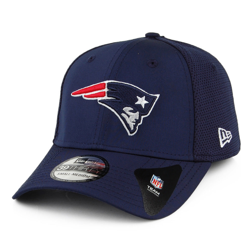 New Era 39THIRTY New England Patriots Baseball Cap - NFL Featherweight - Navy Blue