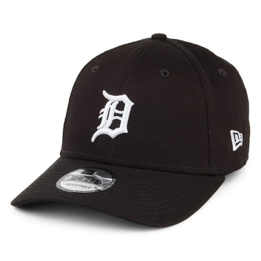 New Era 9FORTY Detroit Tigers Baseball Cap - MLB League Essential - Black-White