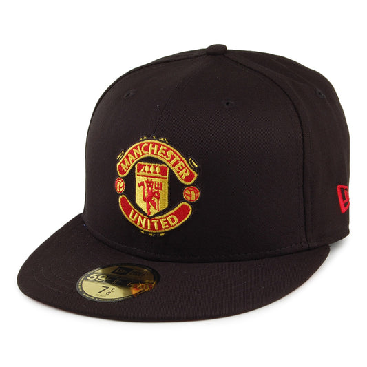 New Era 59FIFTY Manchester United Baseball Cap - Basic - Black