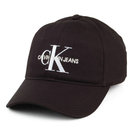 Calvin Klein Hats J Monogram Baseball Cap - Black