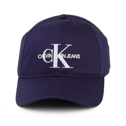 Calvin Klein Hats J Monogram Baseball Cap - Navy Blue