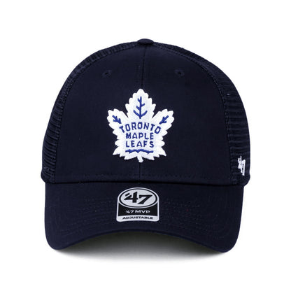 47 Brand Toronto Maple Leafs Trucker Cap - NHL Branson MVP - Navy Blue