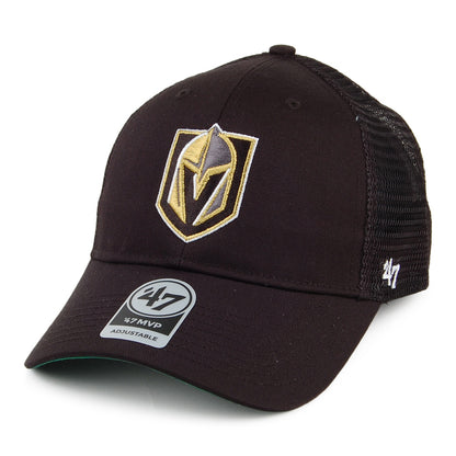 47 Brand Vegas Golden Knights Trucker Cap - NHL Branson MVP - Black