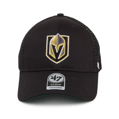 47 Brand Vegas Golden Knights Trucker Cap - NHL Branson MVP - Black