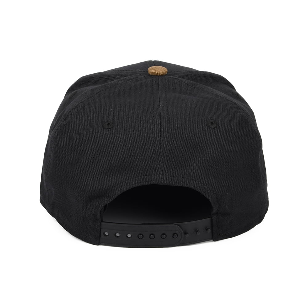 Carhartt WIP Hats Bi-Coloured Logo Snapback Cap - Black-Brown