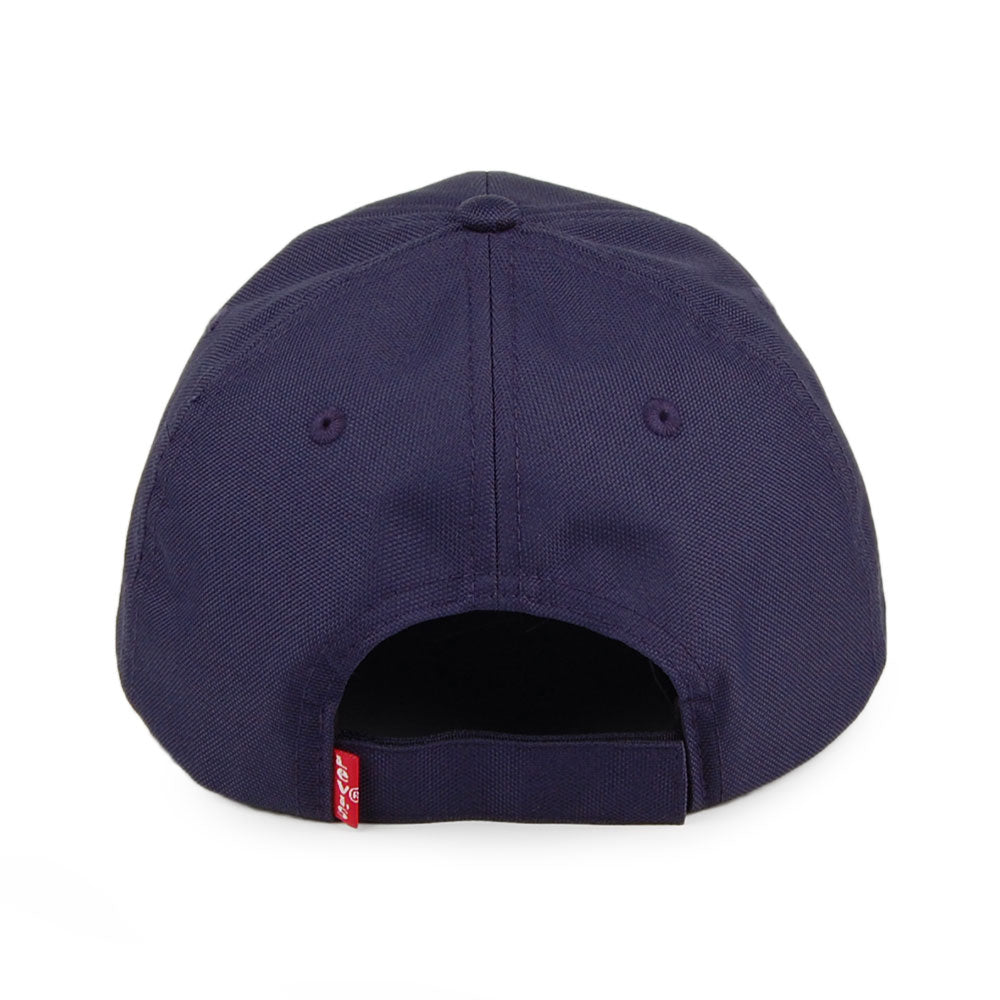 Levi's Hats Baby Tab Logo 600D Water Resistant Baseball Cap - Navy Blue