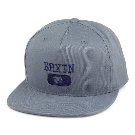 Brixton Hats Forte VI MP Snapback Cap - Smoke Blue
